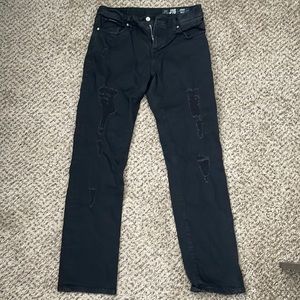 Armani Exchange black jeans 32